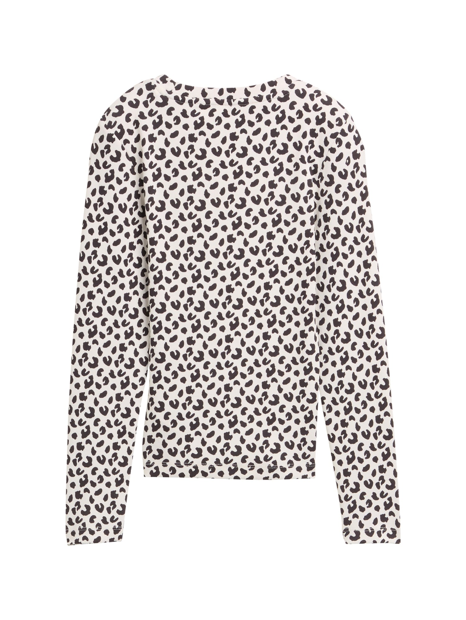 Tom Tailor Denim Longsleeve Kinder Weiblich mit Leopardenmuster