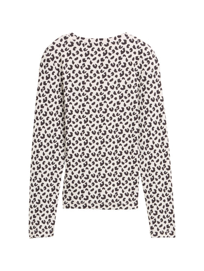 Tom Tailor Denim Longsleeve Kinder Weiblich mit Leopardenmuster