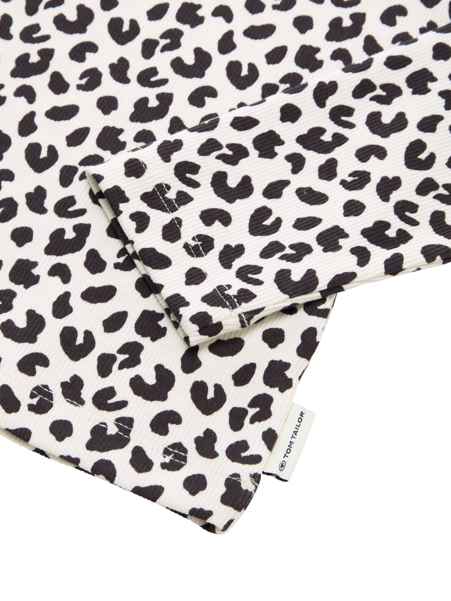 Tom Tailor Denim Longsleeve Kinder Weiblich mit Leopardenmuster