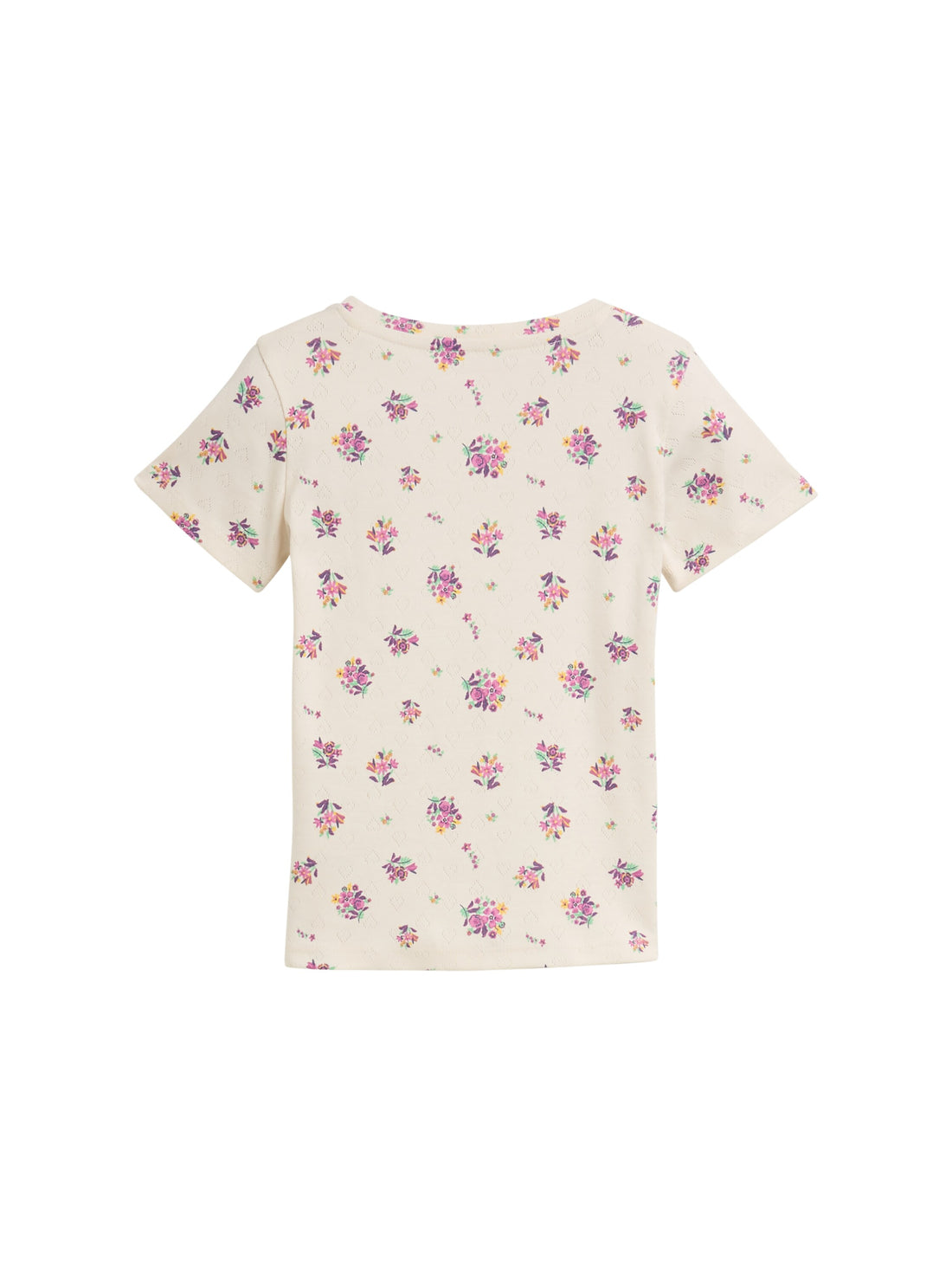 Tom Tailor Denim T-Shirt Kinder Weiblich Blumen-Allover-Print