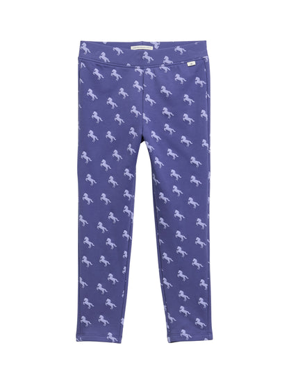 Tom Tailor Denim Leggings Kinder Weiblich mit Allover-Pferde-Print