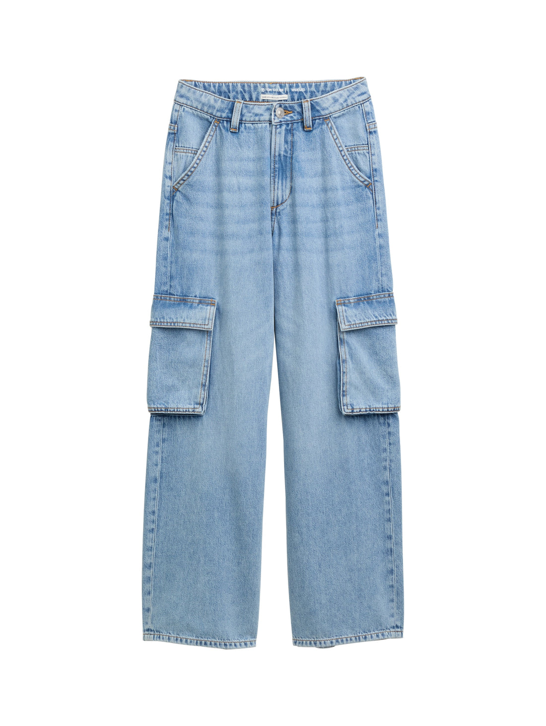 Tom Tailor Denim Kinder Cargo Jeanshose Weiblich Flexibler Bund
