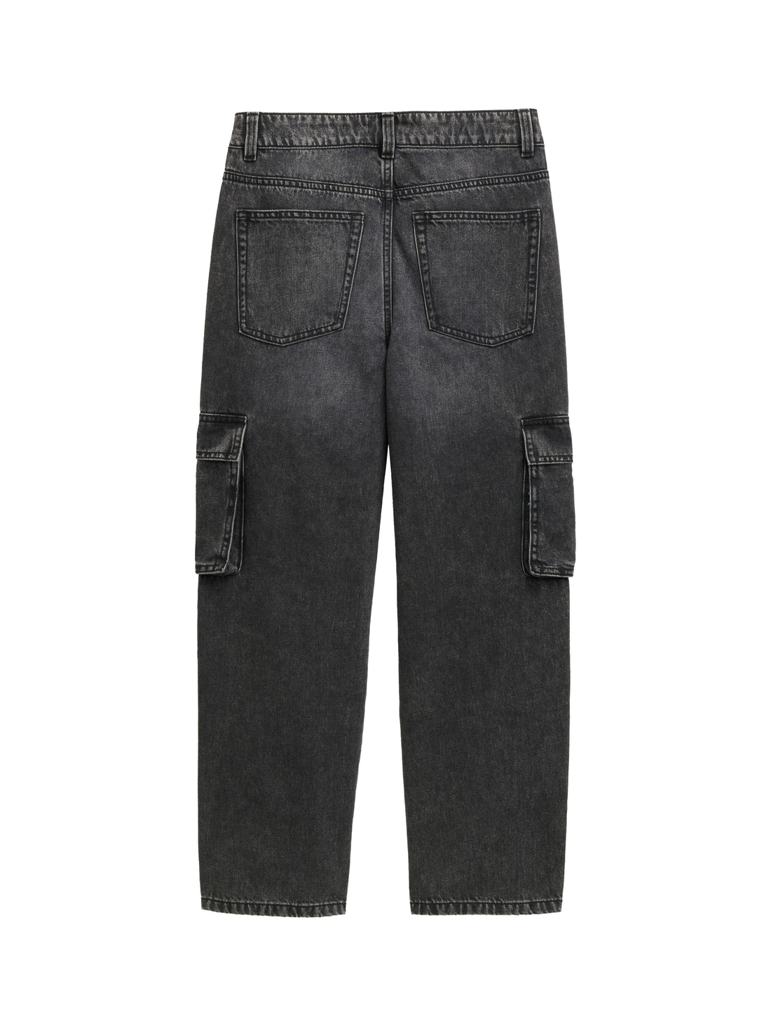 Tom Tailor Denim Male Kinder Cargo Jeans mit elastischem Bund
