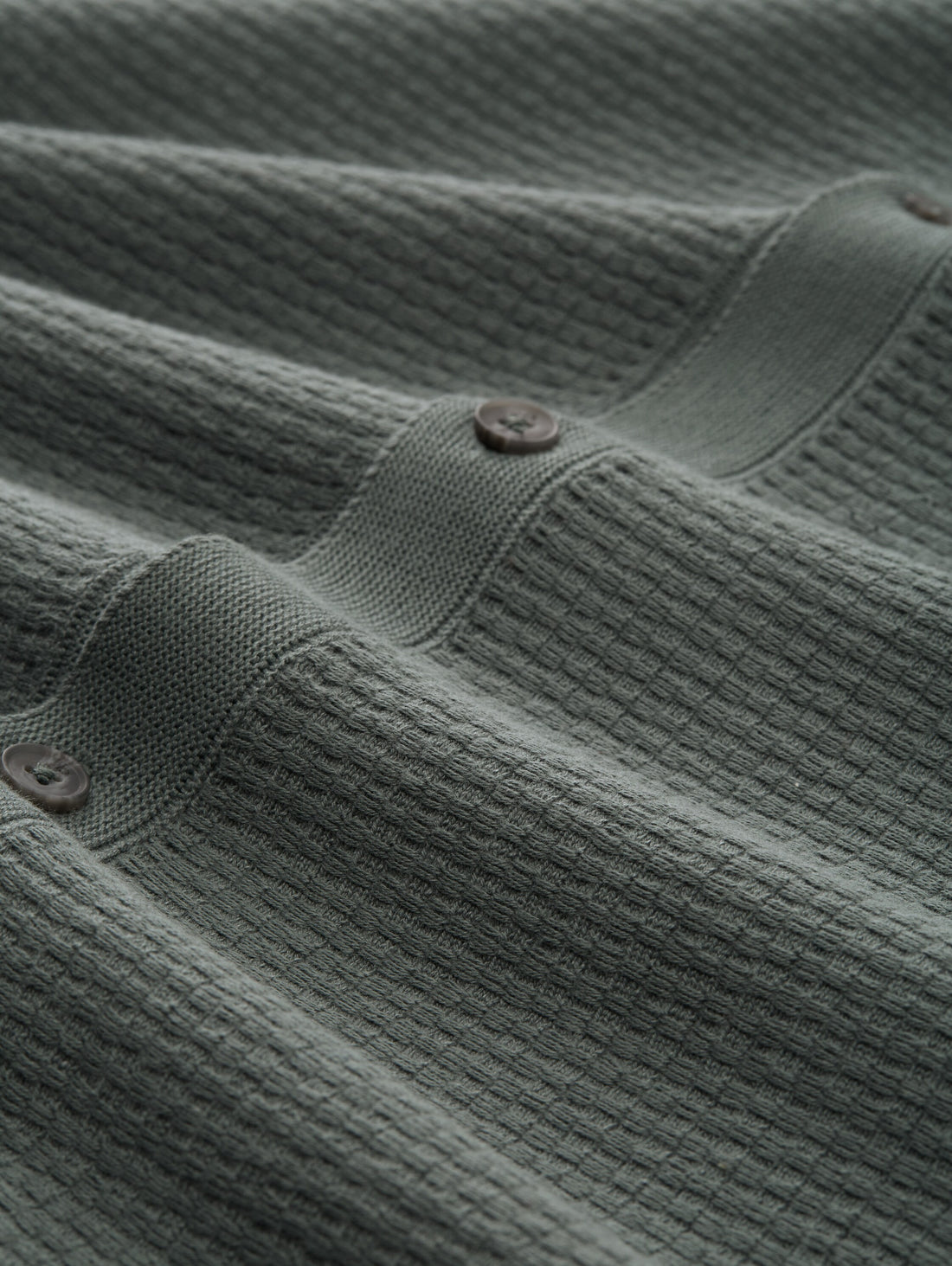 Tom Tailor Denim Strick-Hemd Resort-Kragen Baumwolle Erwachsene