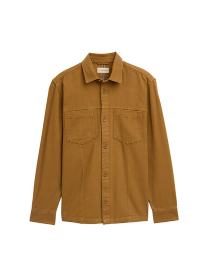 Tom Tailor Denim Hemdjacke Baumwolle Erwachsene Robuster Twill-Stoff
