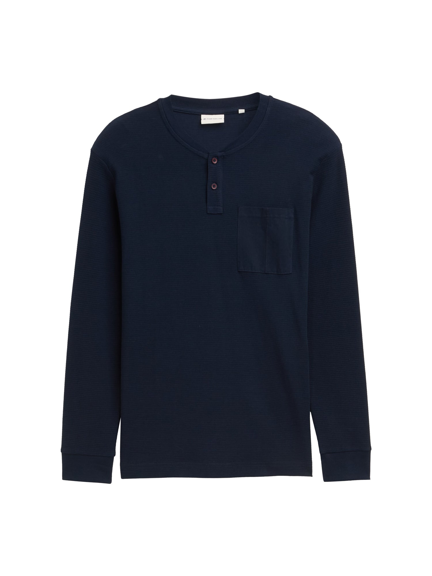 Tom Tailor Denim Longsleeve Erwachsene Männlich mit Brusttasche