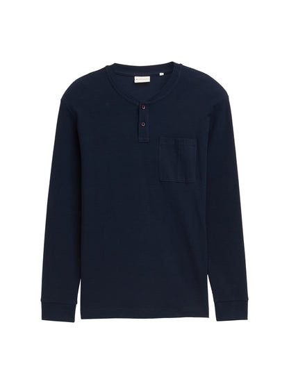 Tom Tailor Denim Longsleeve Erwachsene Männlich mit Brusttasche