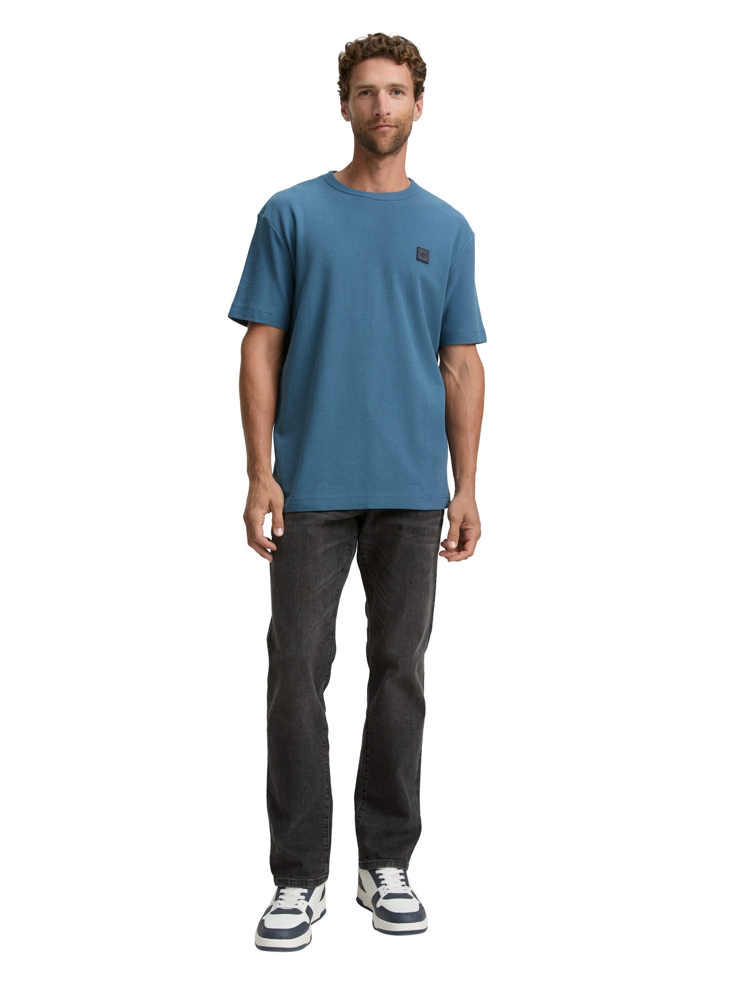 Tom Tailor Denim Longsleeve Erwachsene Männlich mit Brusttasche