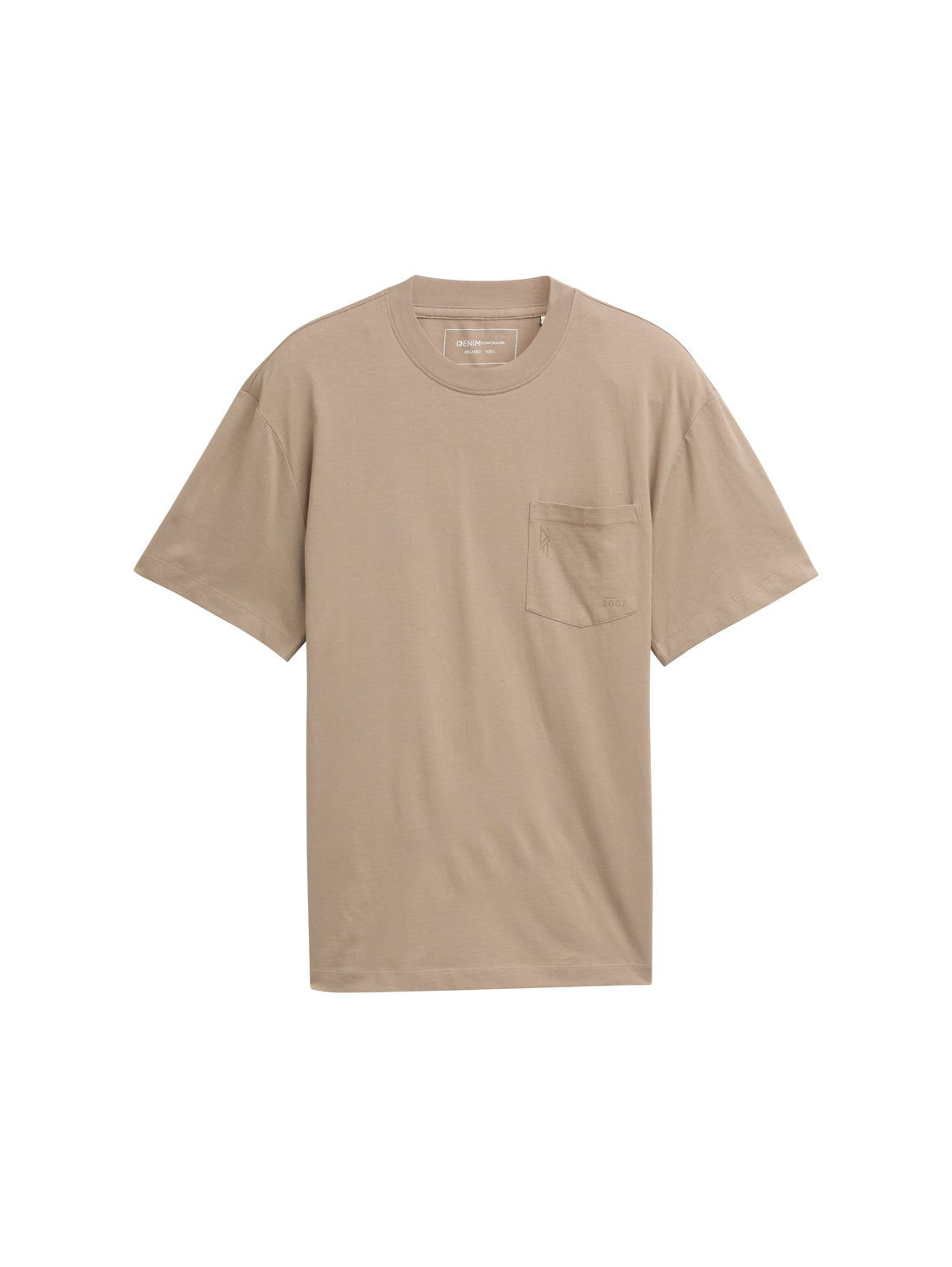 Tom Tailor Denim T-Shirt Erwachsene Männlich mit Brusttasche