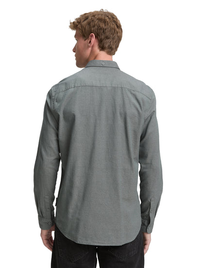 Tom Tailor Denim Male Erwachsene Hemd mit aufgesetzter Brusttasche aus Baumwolle