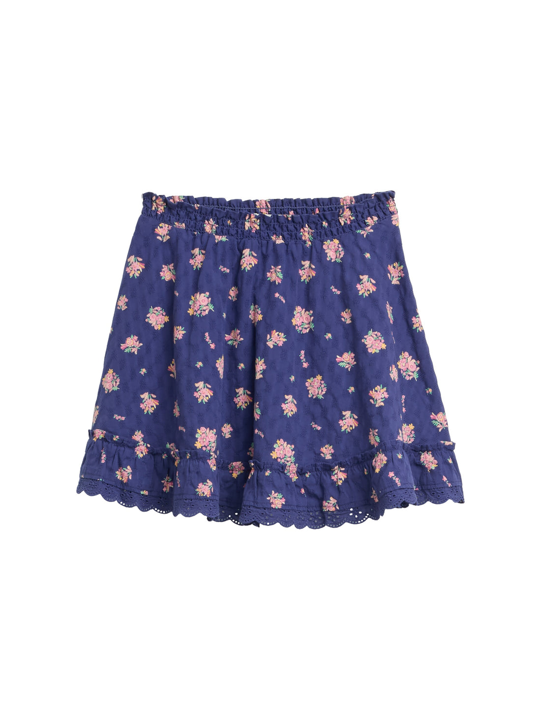 Tom Tailor Denim Kinder Rock Female mit Blumen-Allover-Print und Spitze