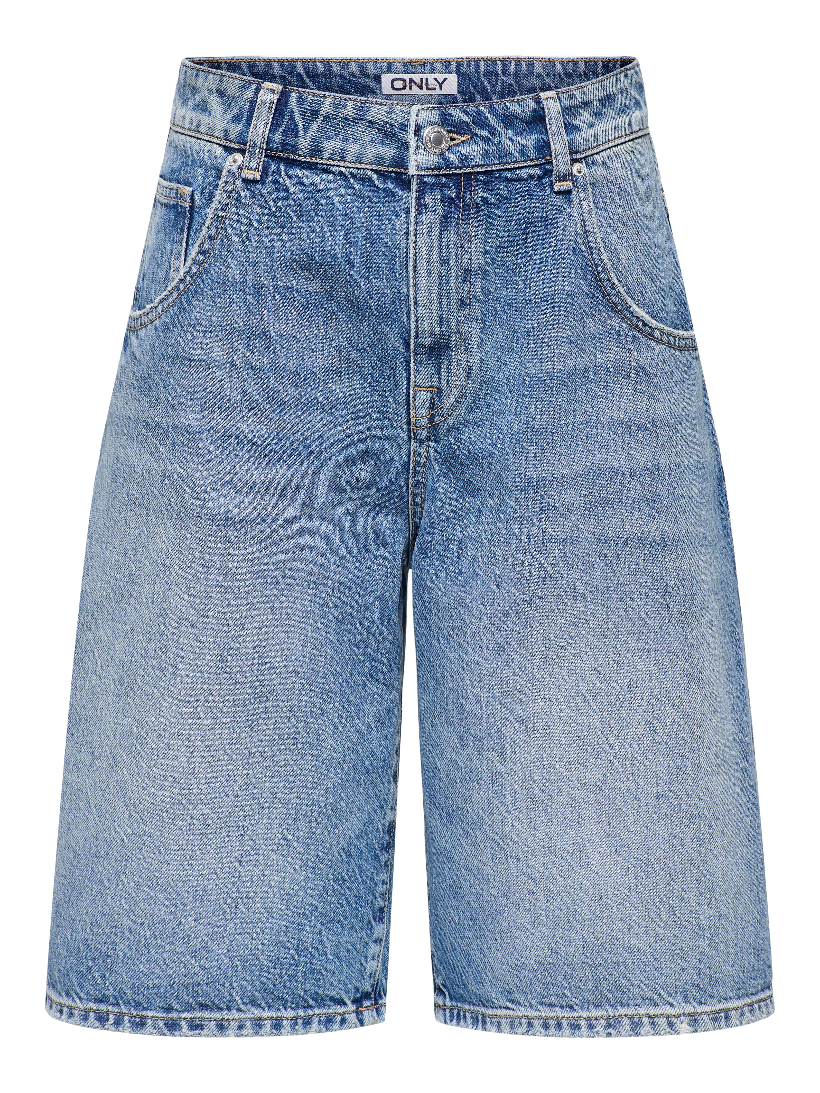 Bestseller Jeans-Shorts Damen Baggy Fit atmungsaktiv