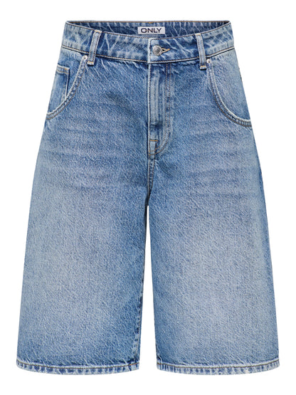 Bestseller Jeans-Shorts Damen Baggy Fit atmungsaktiv