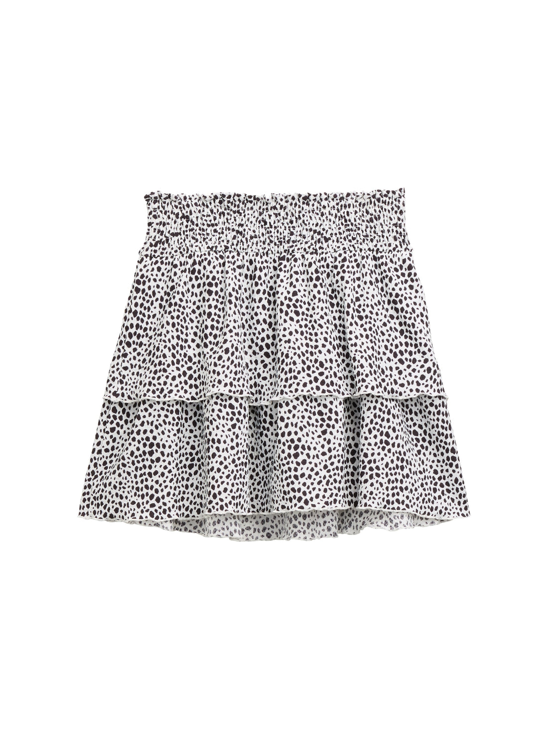 Tom Tailor Denim Kinder Rock mit Volants und Allover-Print