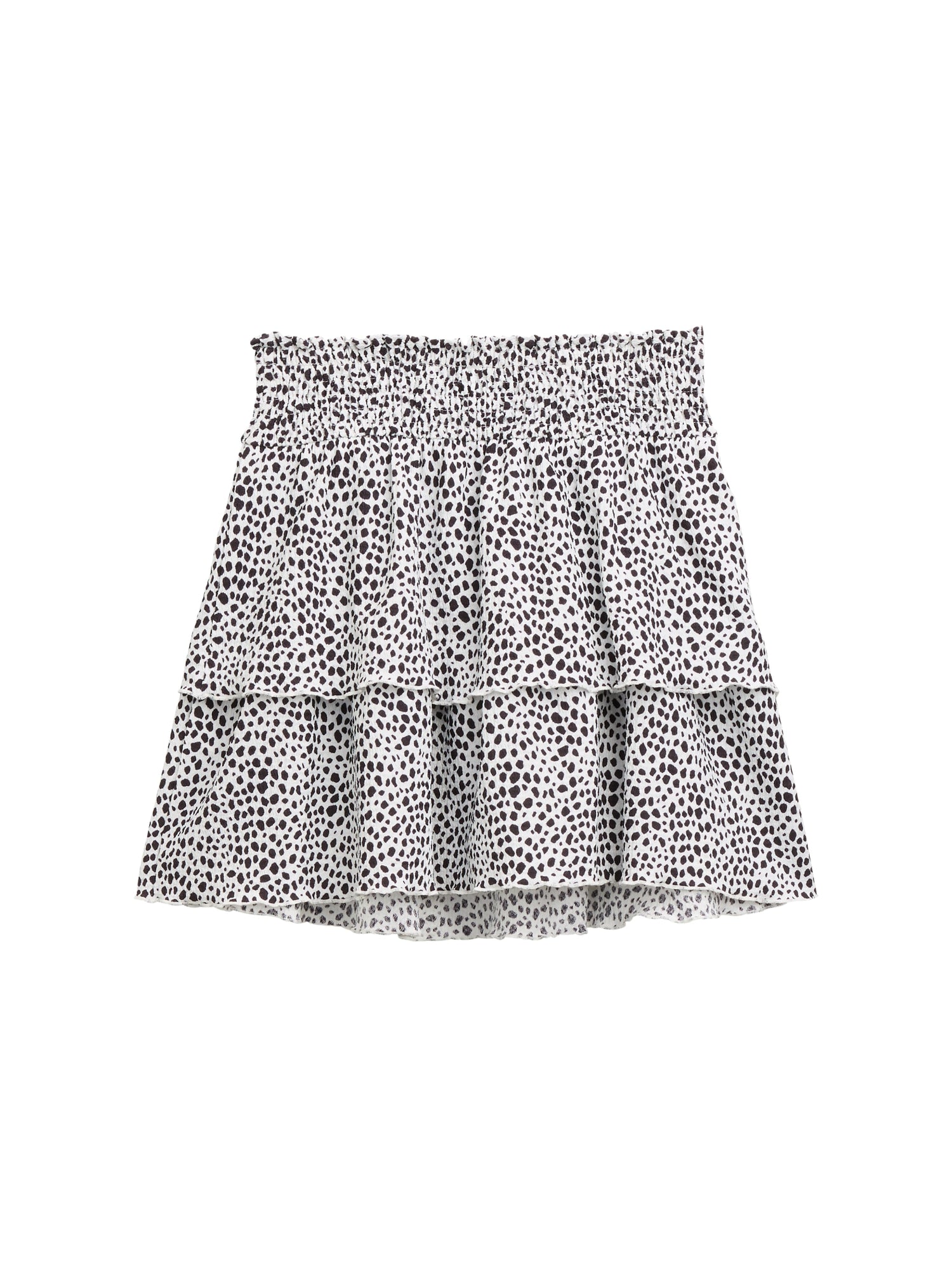 Tom Tailor Denim Kinder Rock mit Volants und Allover-Print