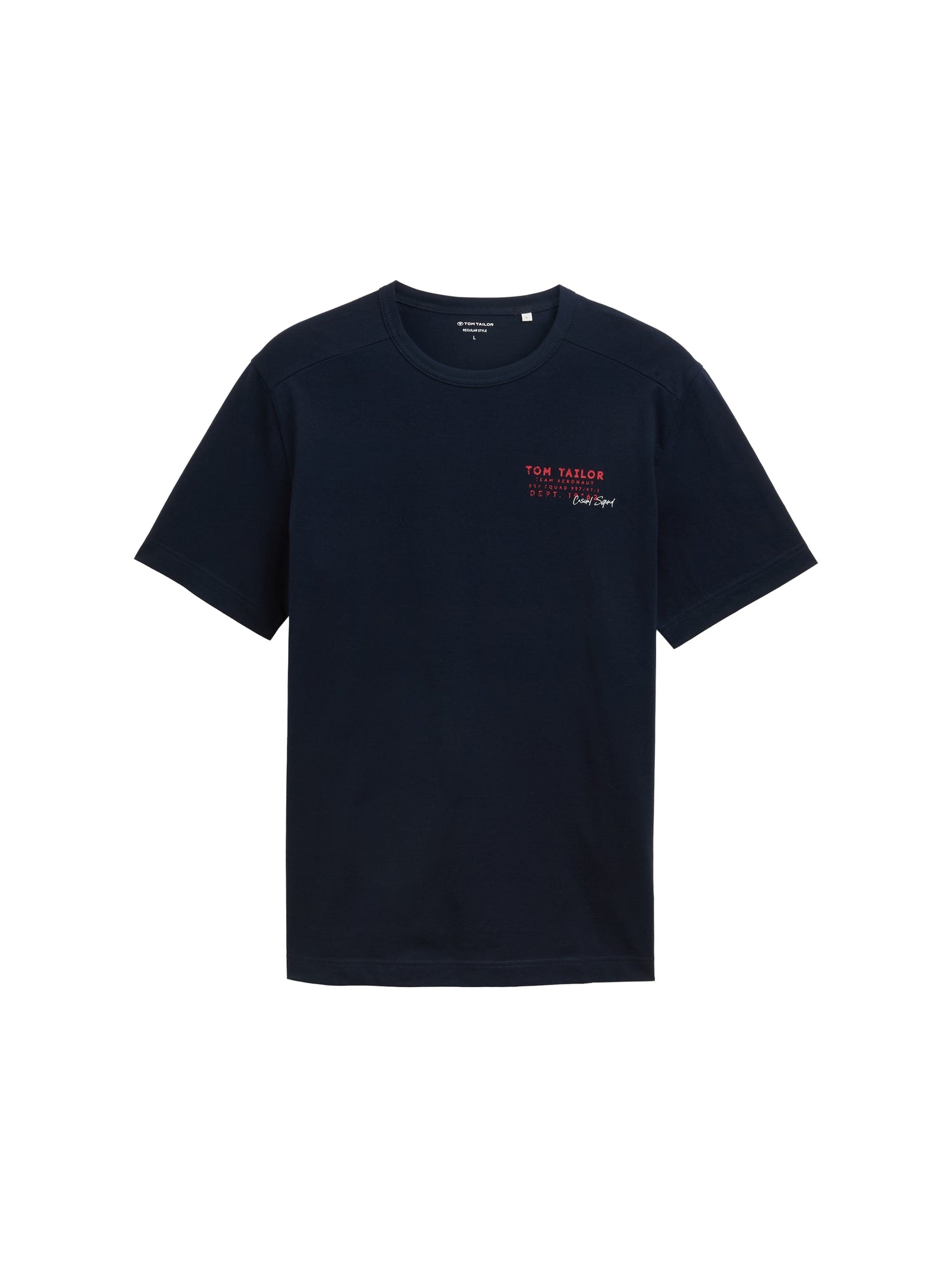 Tom Tailor Denim T-Shirt für Herren aus 100 % Baumwolle