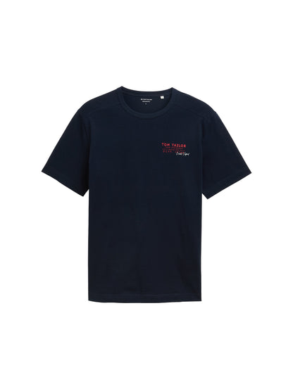 Tom Tailor Denim T-Shirt für Herren aus 100 % Baumwolle