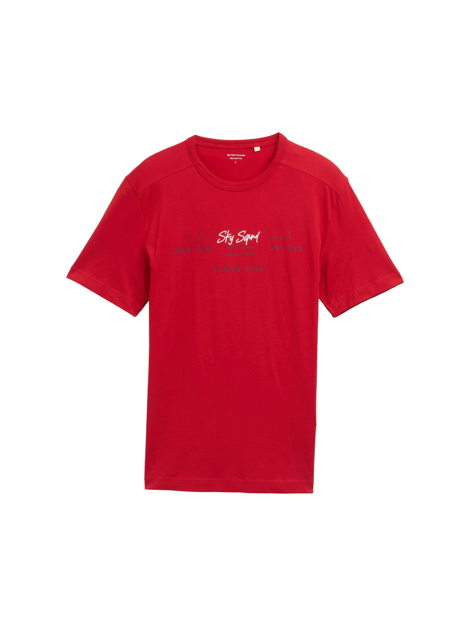 Tom Tailor Denim T-Shirt für Herren aus 100 % Baumwolle