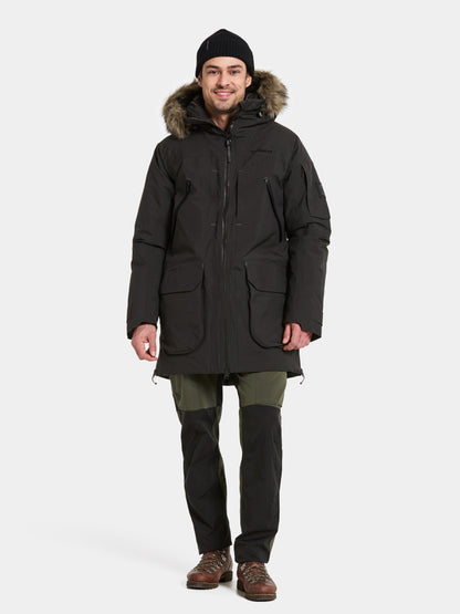 Outdoor Marke Herren Jacke mit Kapuze und reflektierenden Details