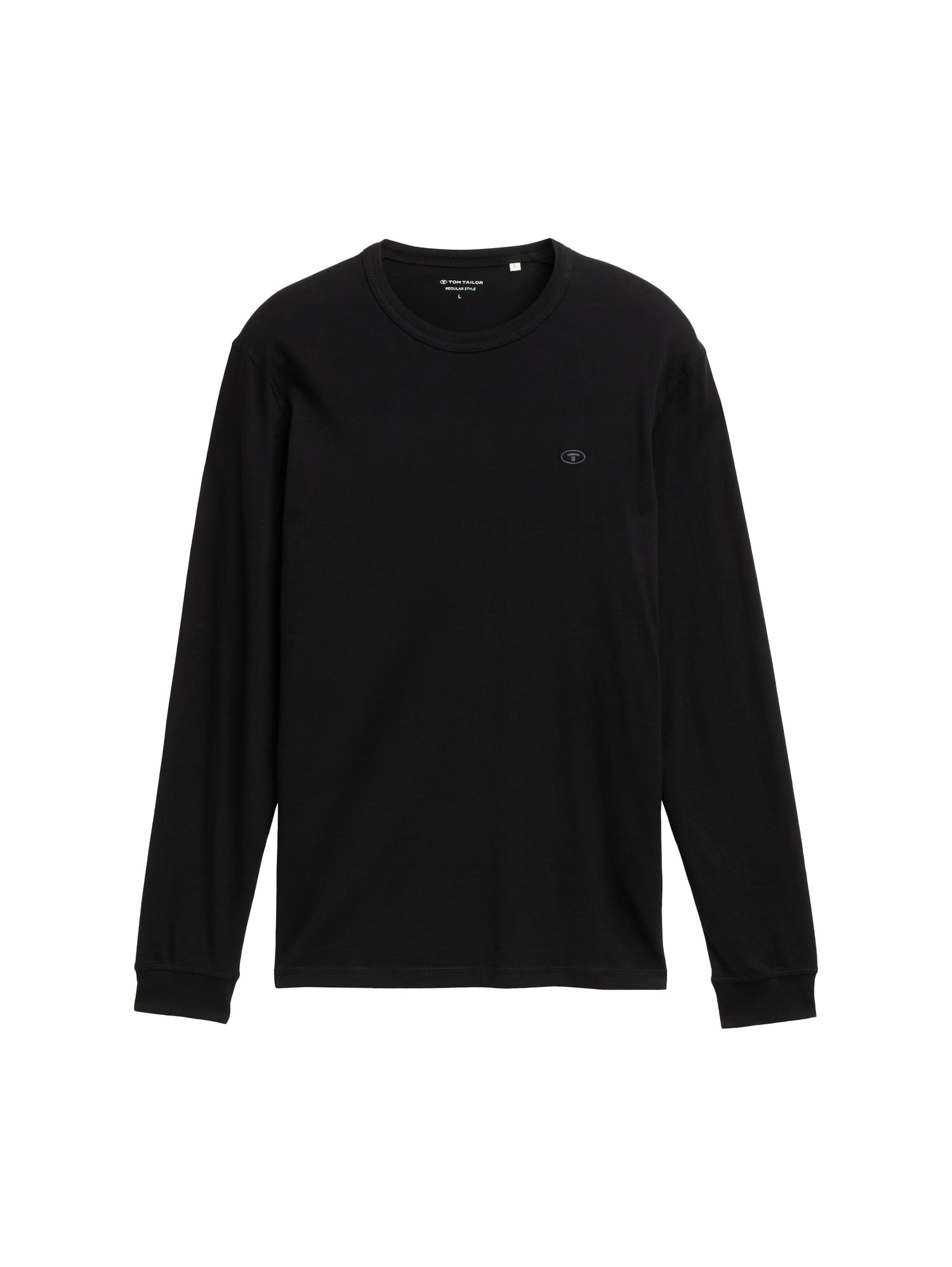 Tom Tailor Basic Longsleeve Erwachsene Männlich Logo-Stickerei