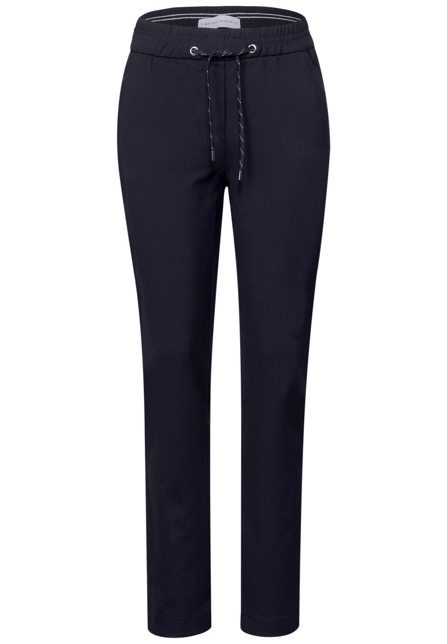 Cecil Jersey-Hose Damen Bequemer Casual Fit Sportiver Stil
