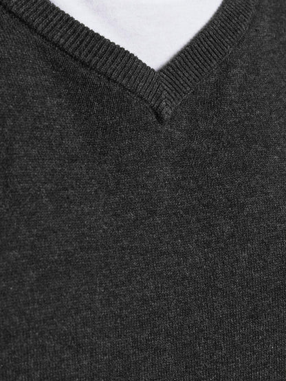 Bestseller Basic Strickpullover Herren Bequem und Dehnbar