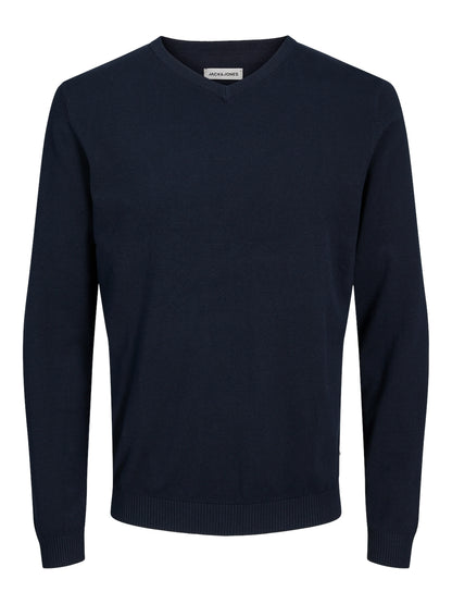 Bestseller Basic Strickpullover Herren Bequem und Dehnbar