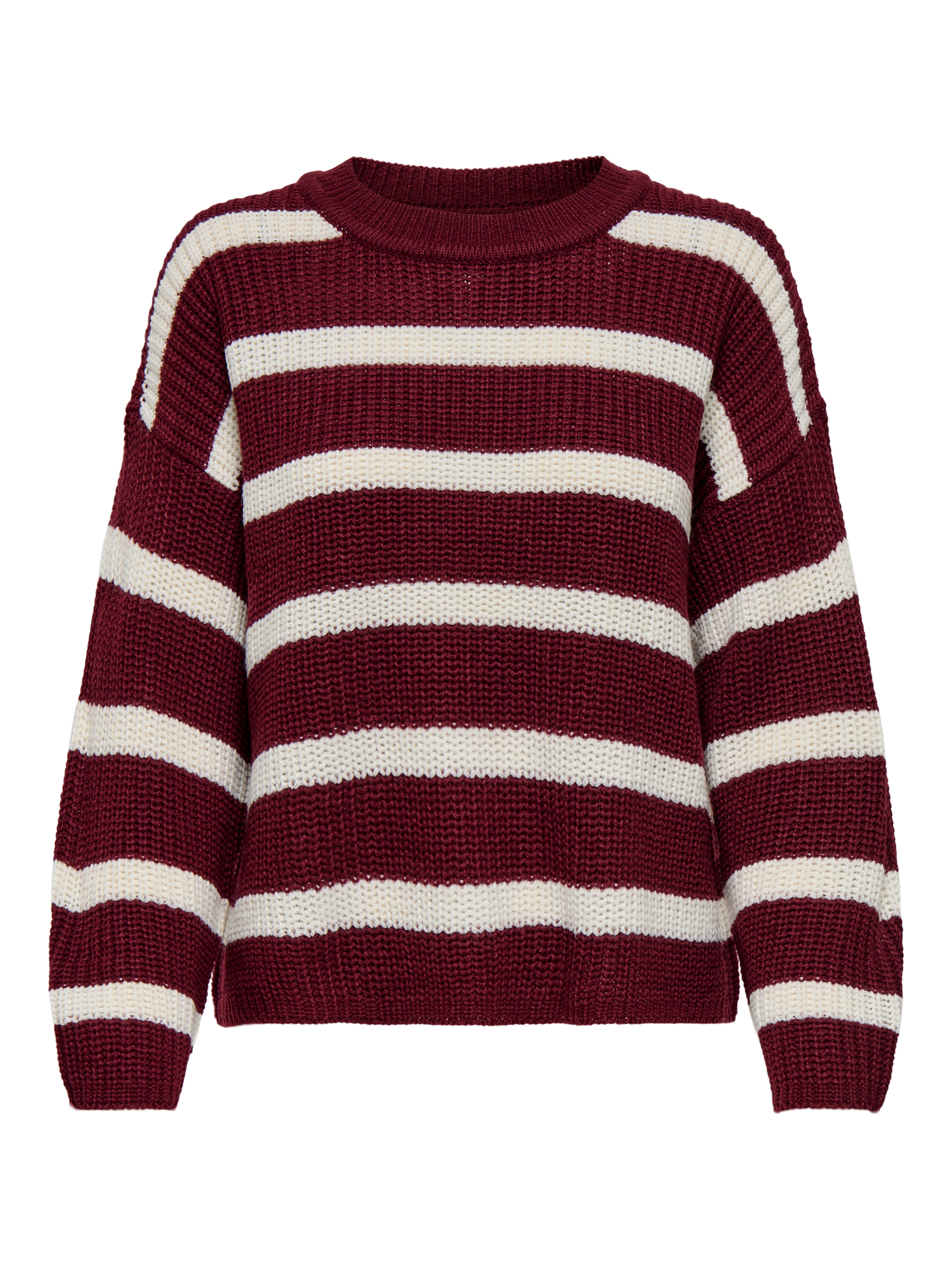 JDYJUSTY L/S STRIPE PULLOVER KNT NOOS