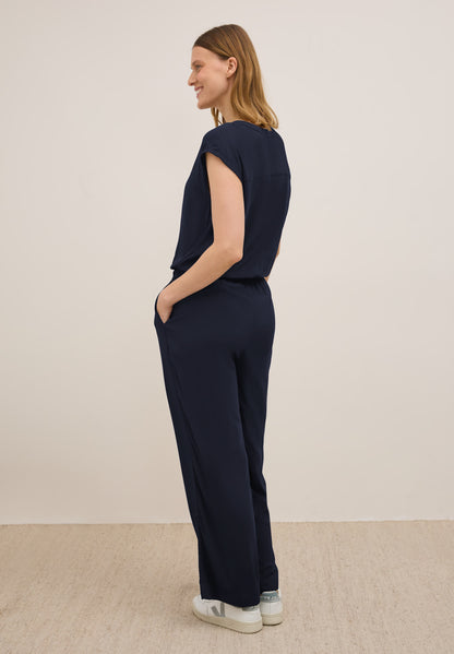 CECIL Ärmelloser Jumpsuit Damen Casual Fit mit Tunnelzug