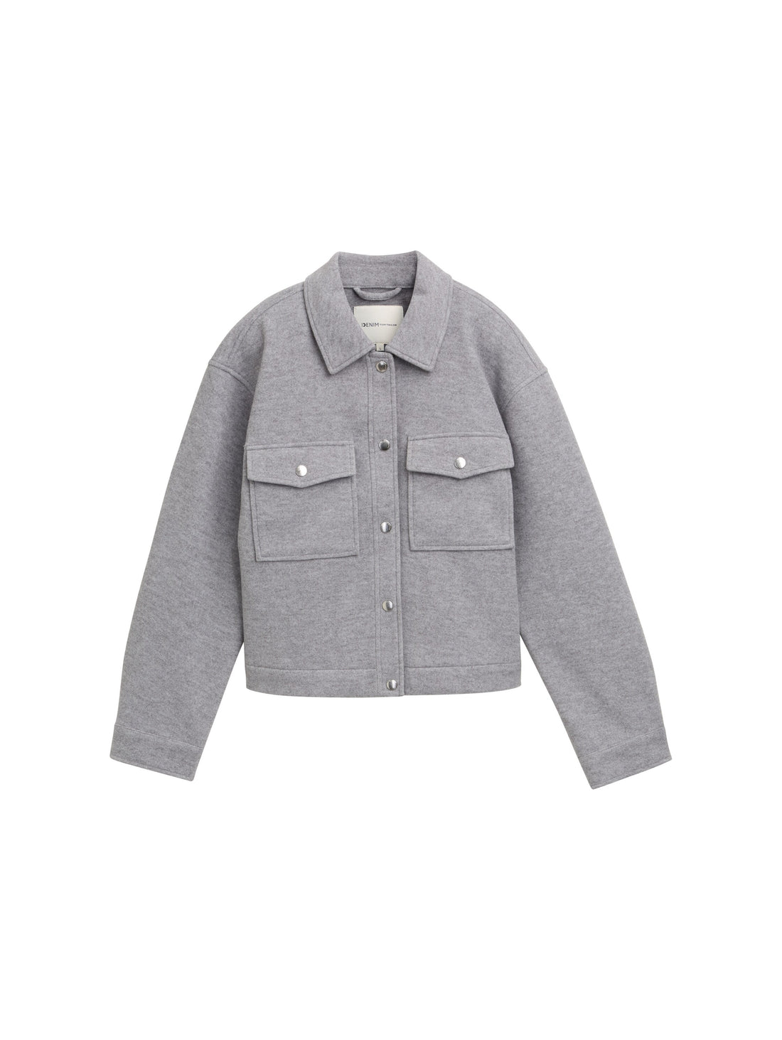 Overshirt in Woll-Optik