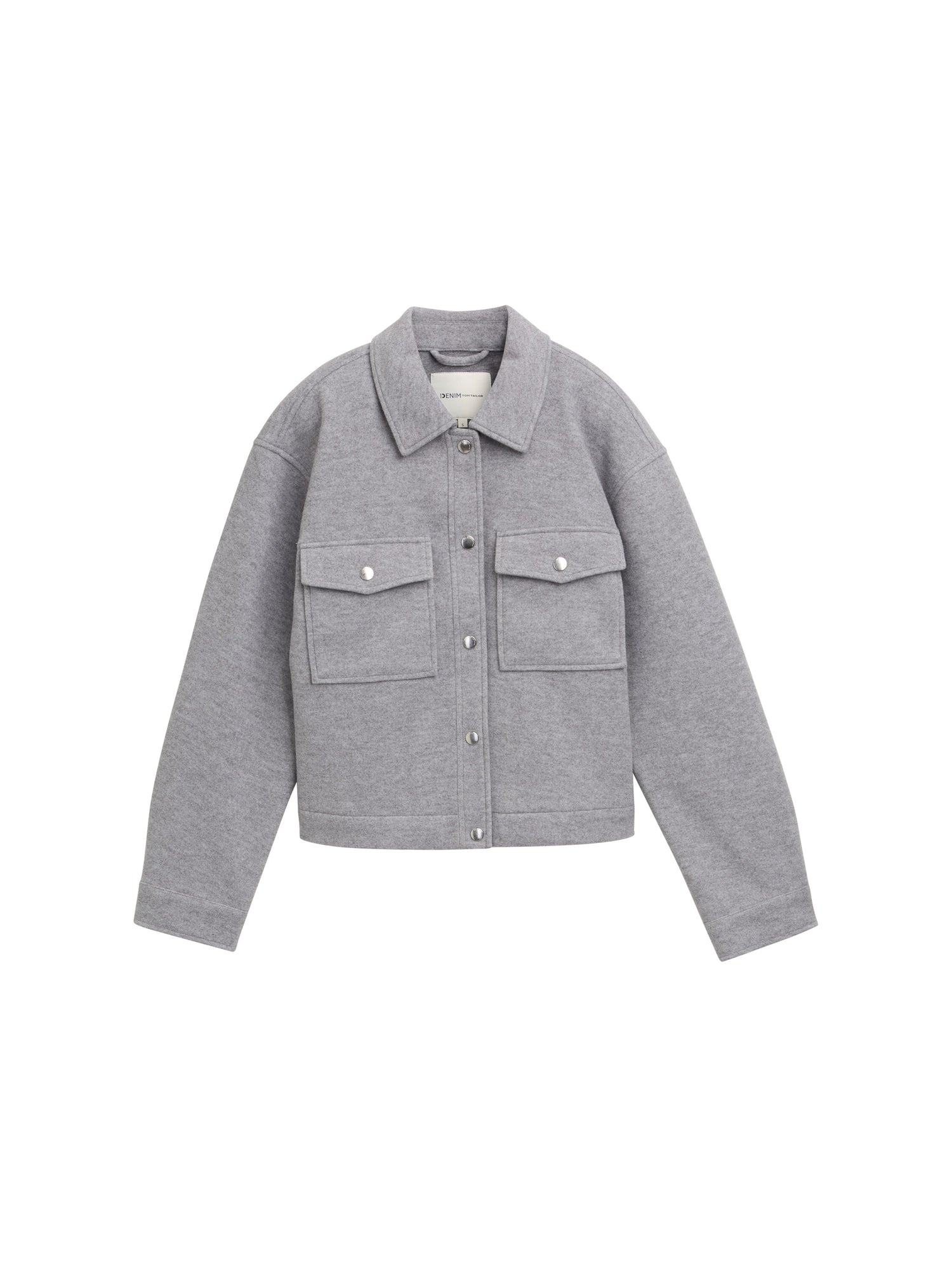 Overshirt in Woll-Optik