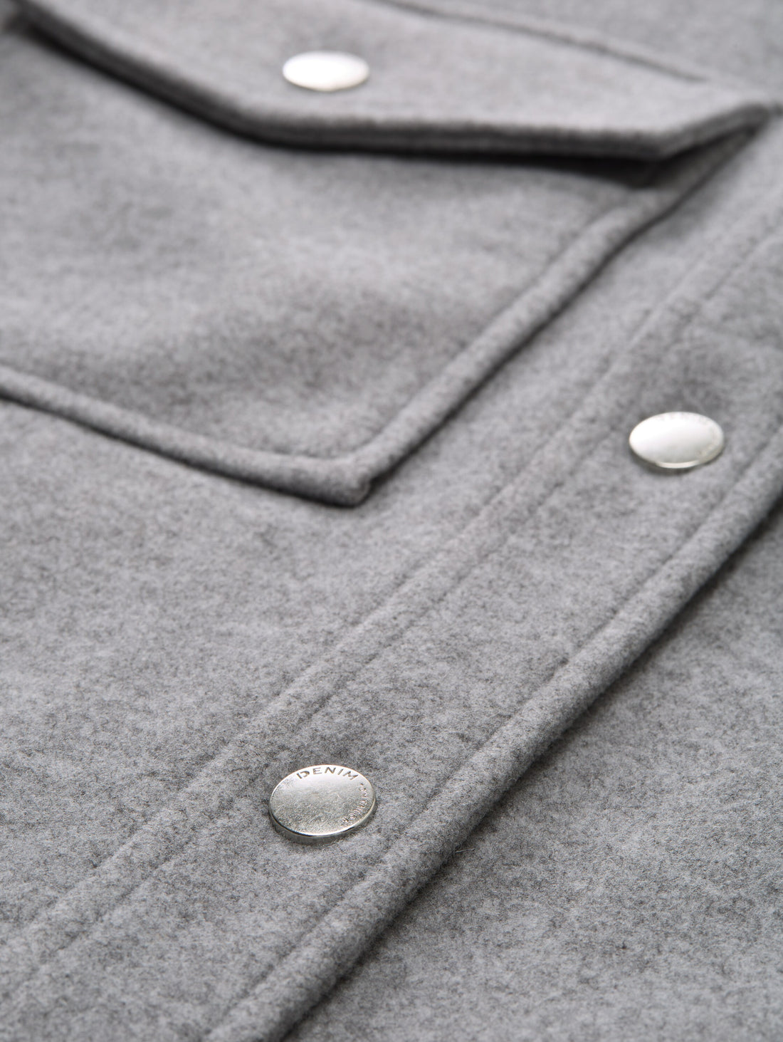 Overshirt in Woll-Optik
