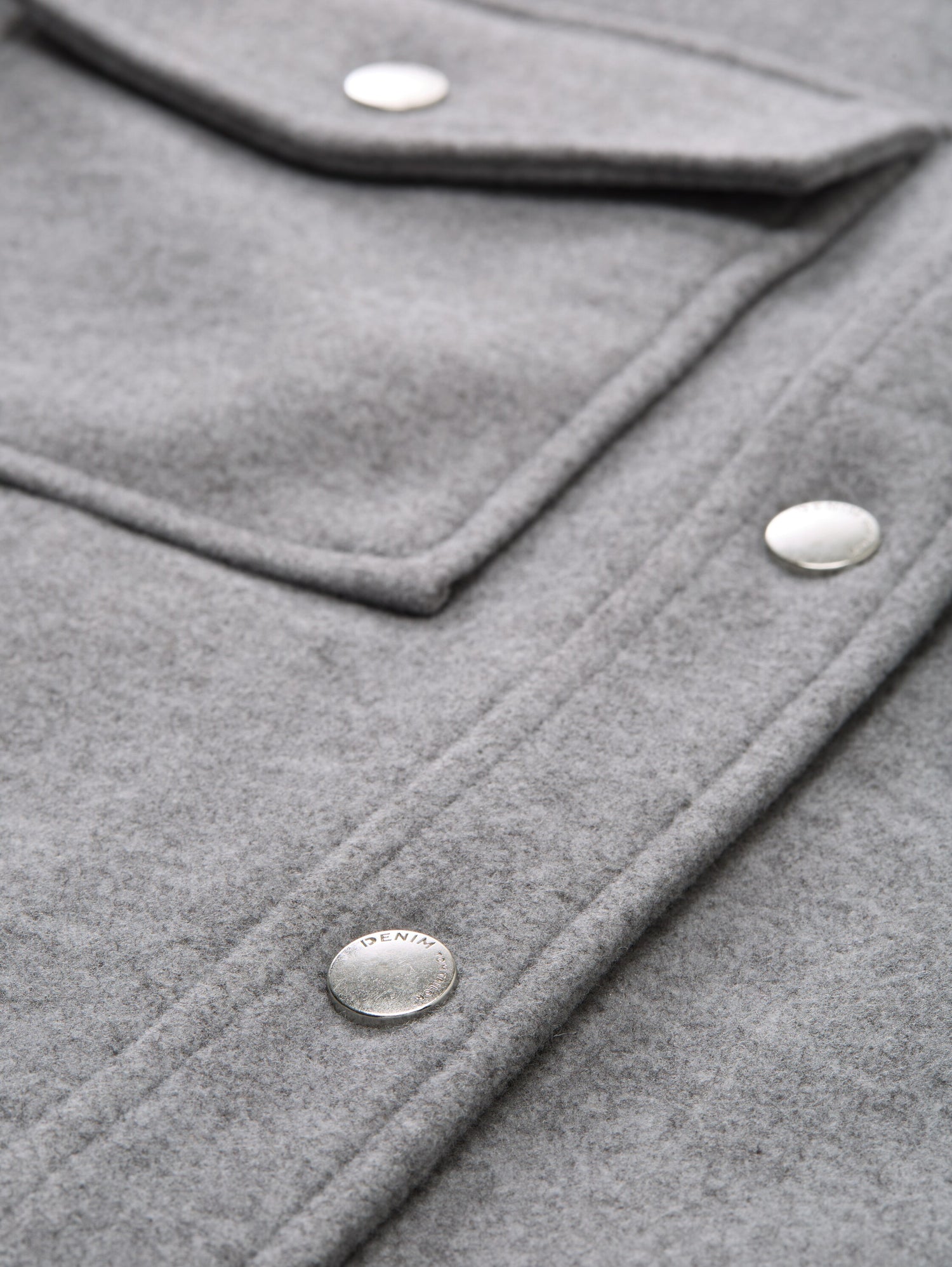 Overshirt in Woll-Optik