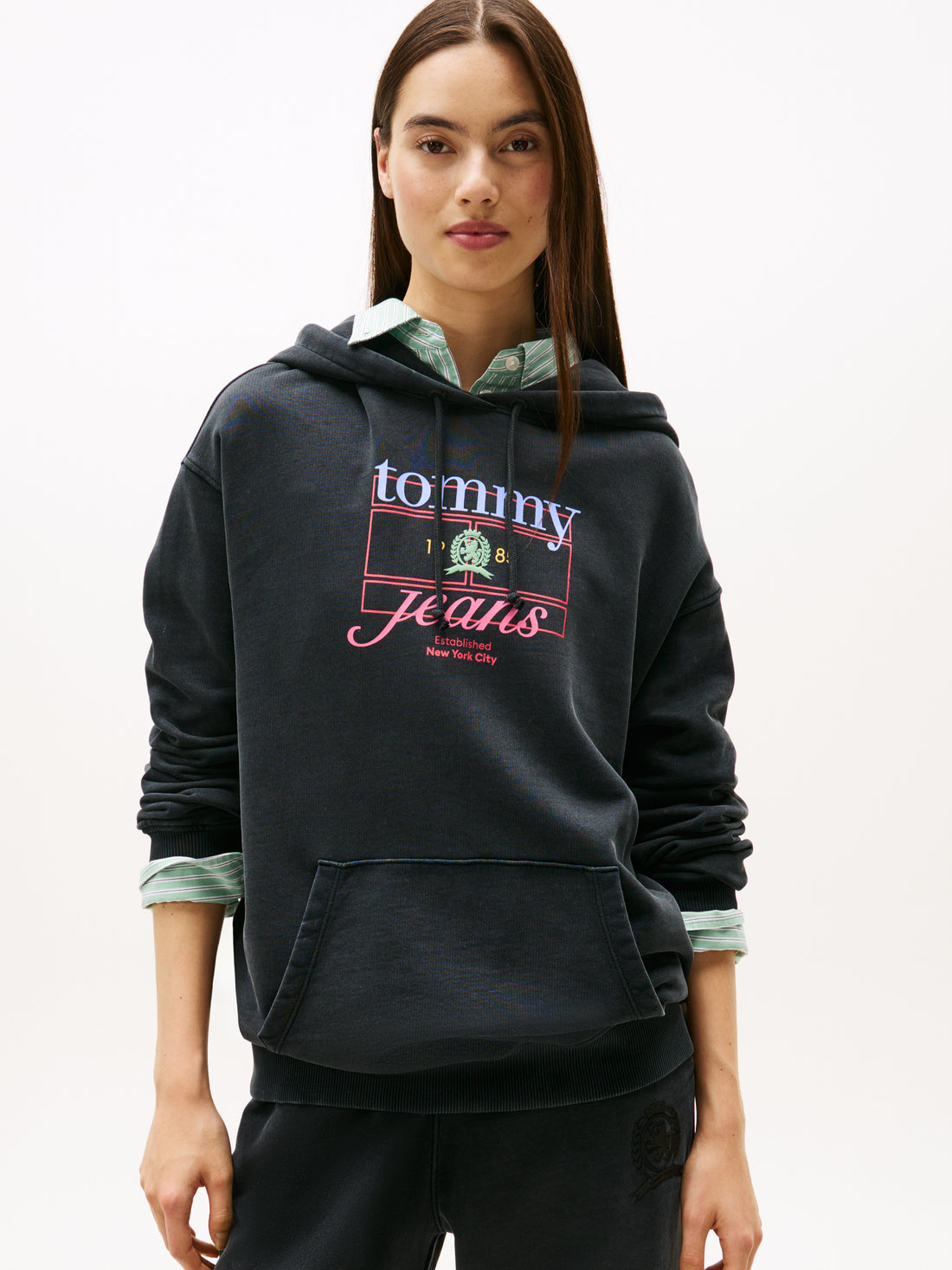 TJW CREST FLAG HOODIE