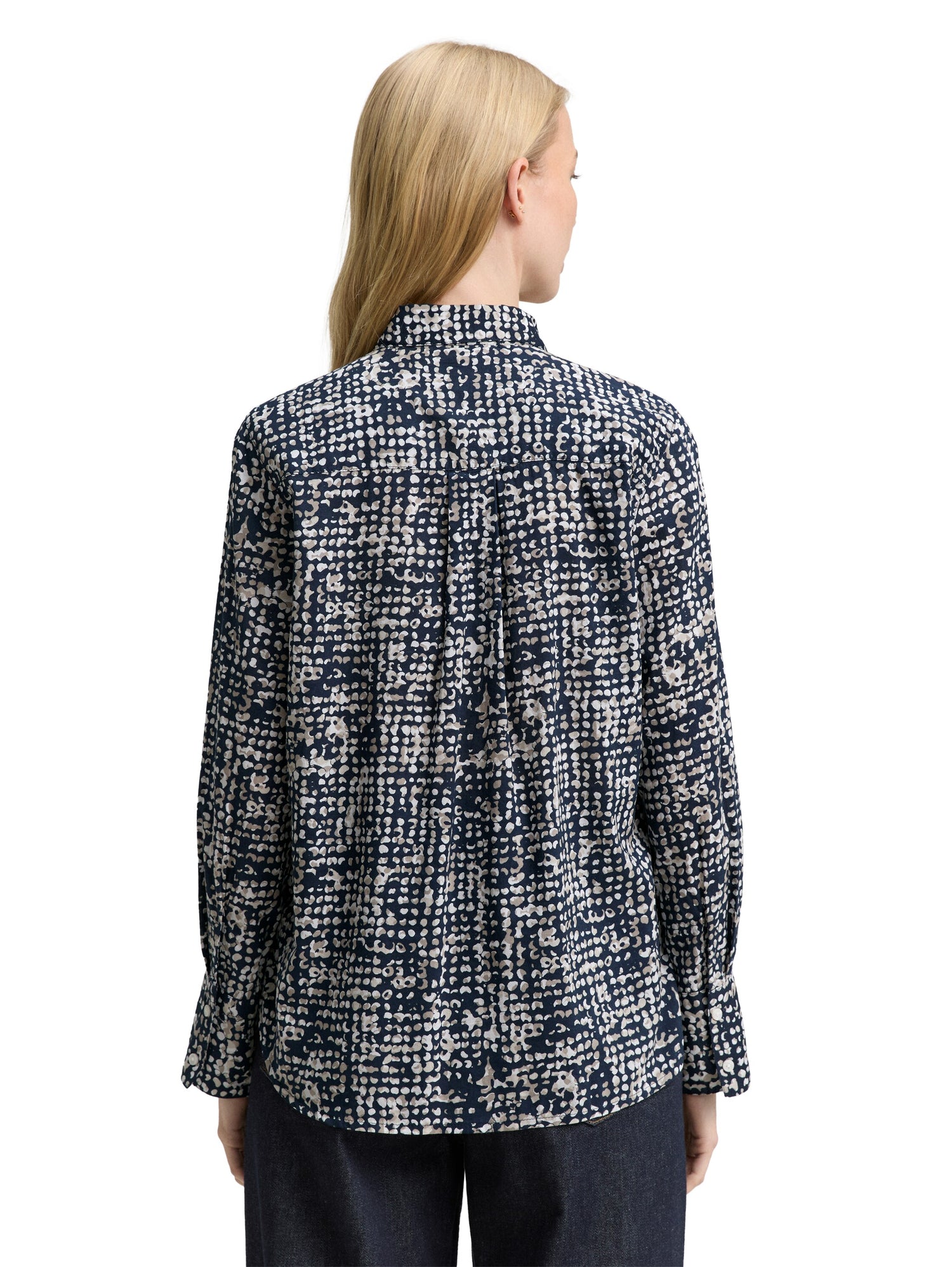 Hemdbluse mit Muster