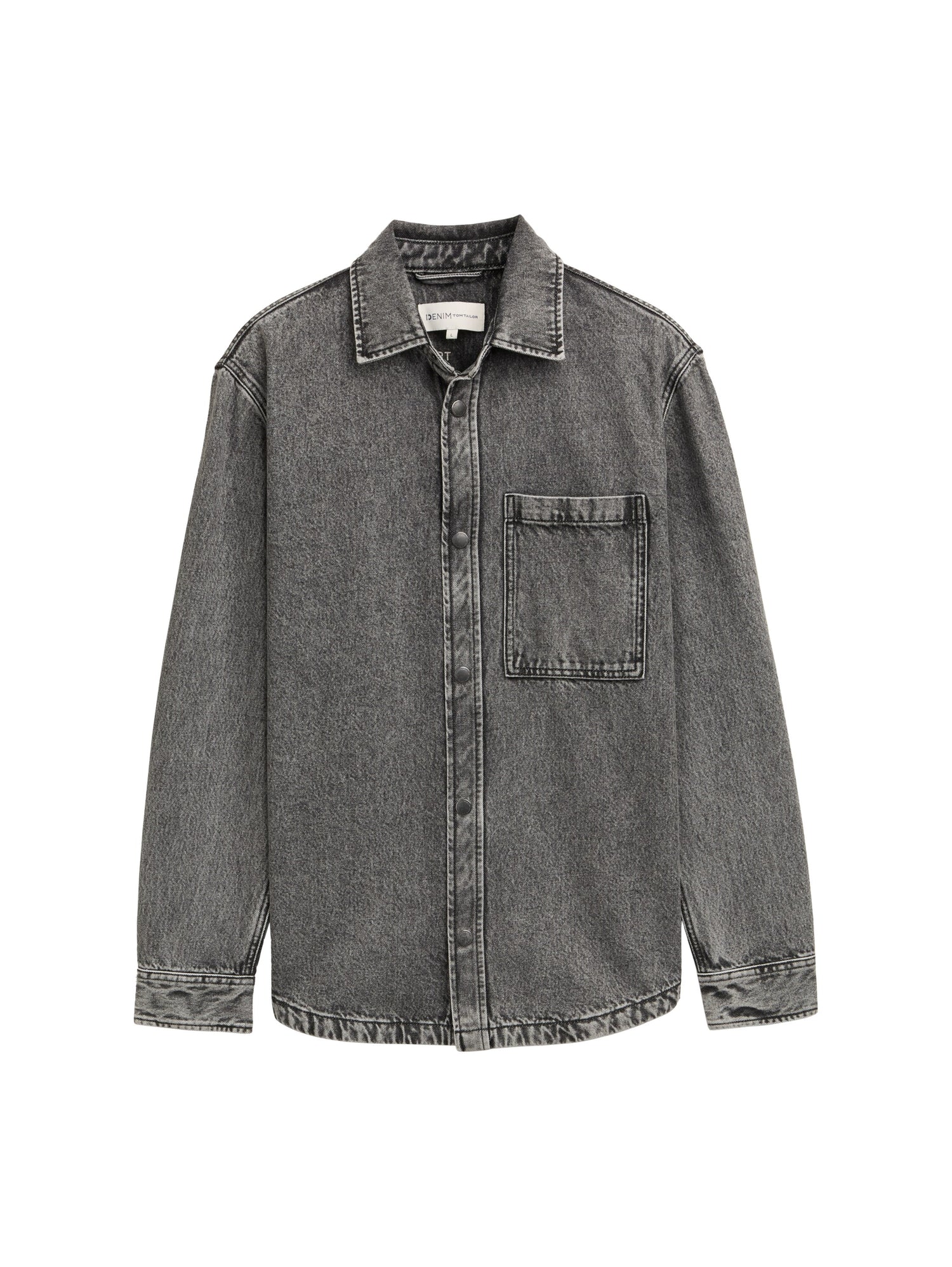 Overshirt Jeanshemd mit Brusttasche