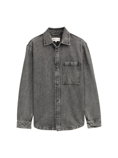 Overshirt Jeanshemd mit Brusttasche