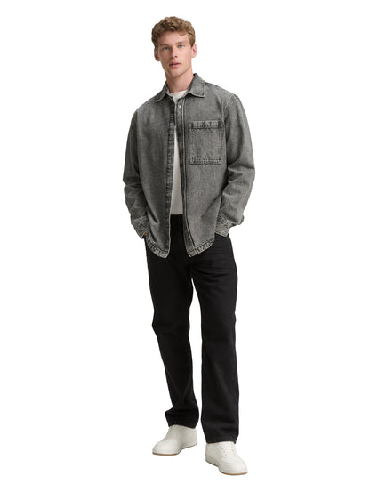 Overshirt Jeanshemd mit Brusttasche