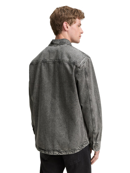 Overshirt Jeanshemd mit Brusttasche