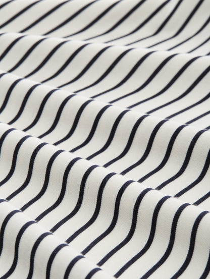 Boxy Fit T-Shirt mit Polokragen