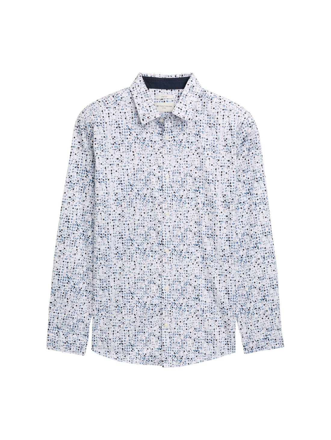 Fitted Hemd mit Muster