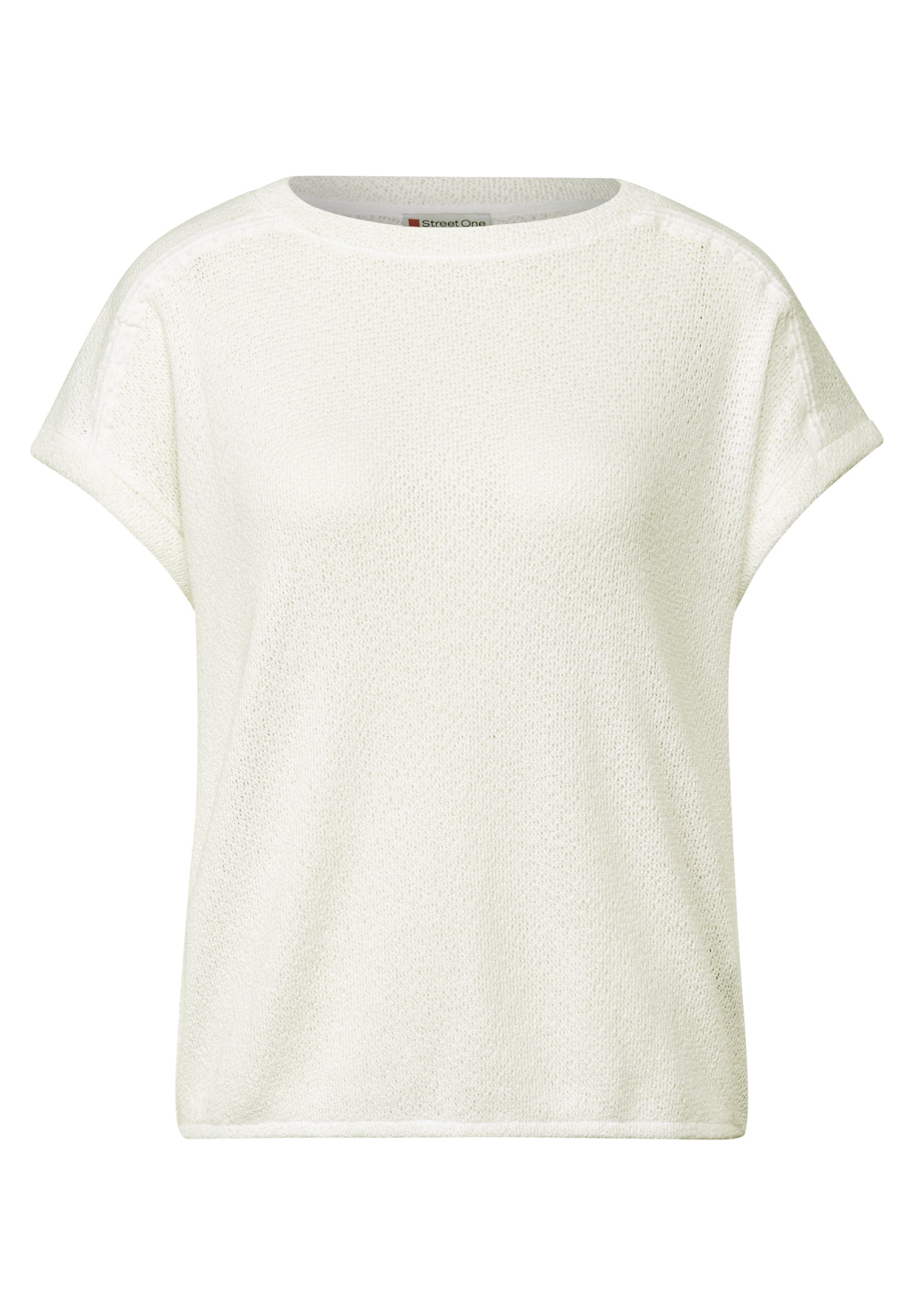 Strick-Look T-Shirt