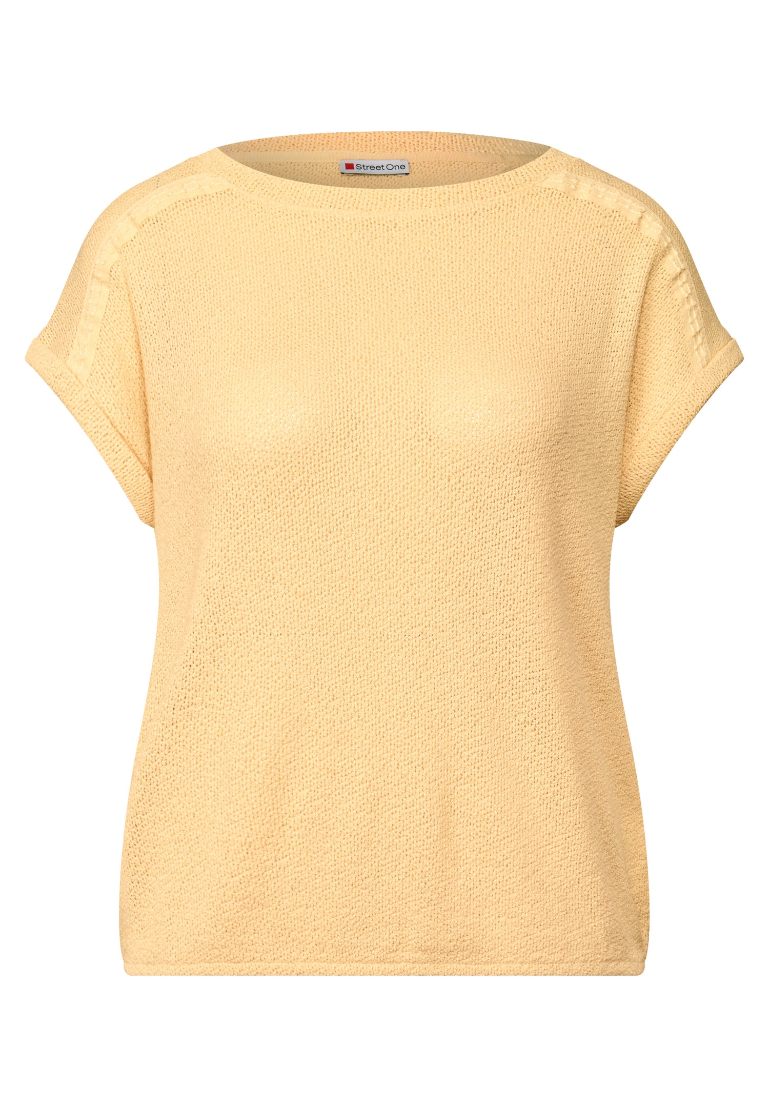Strick-Look T-Shirt