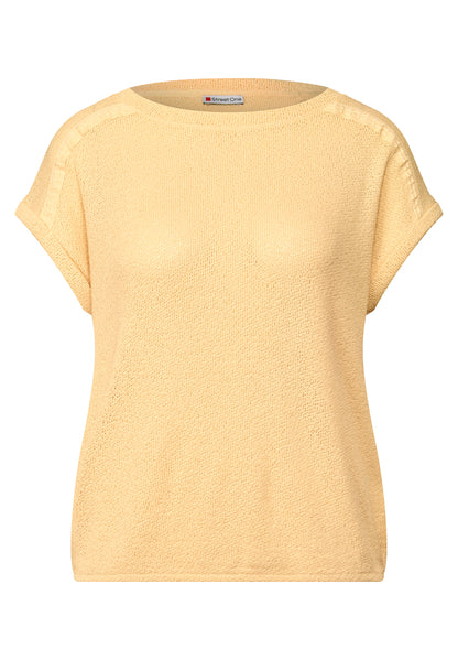 Strick-Look T-Shirt