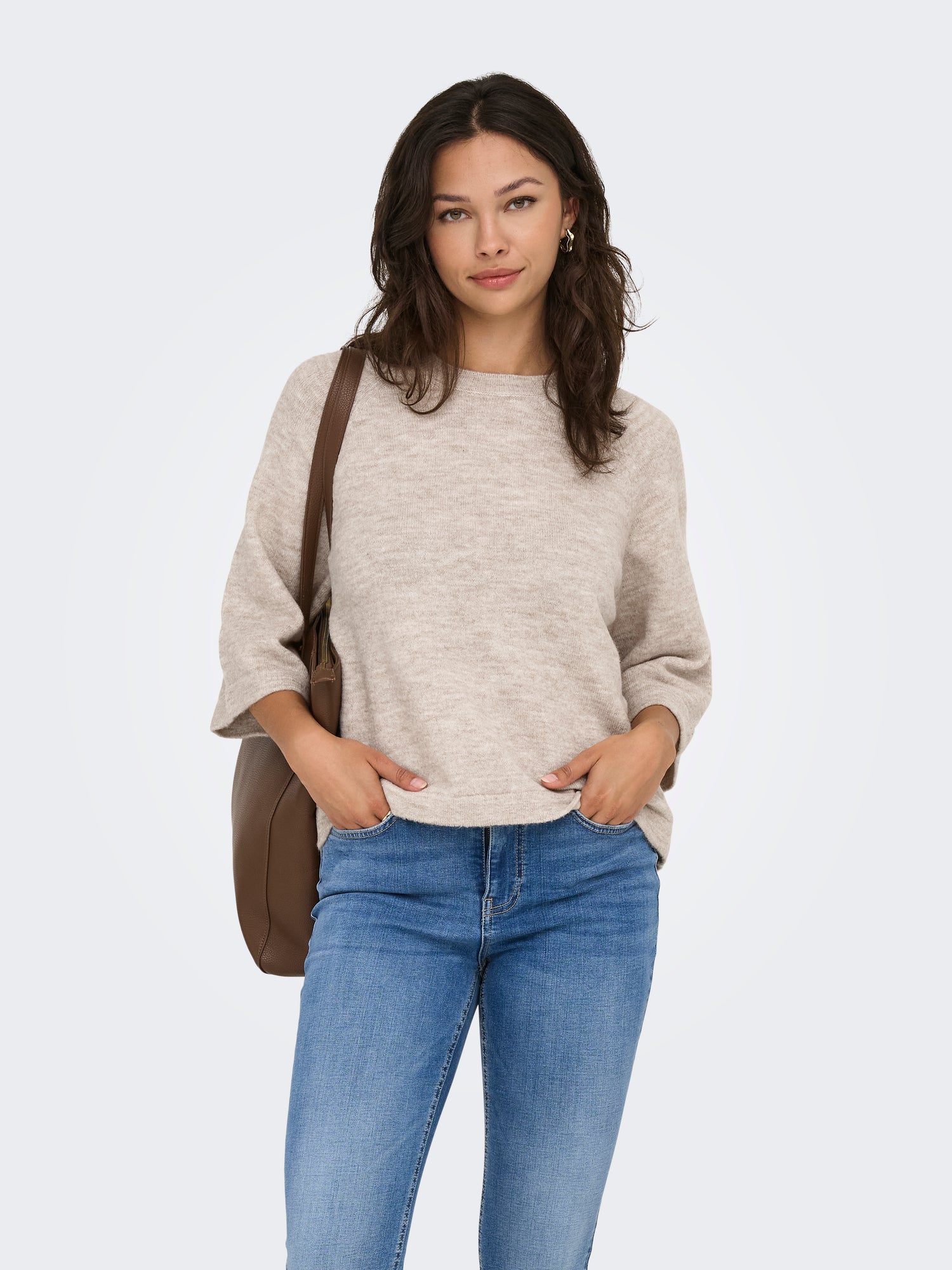 ONLSIMONI 3/4 PULLOVER KNT NOOS