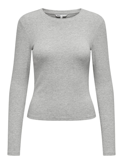ONLRILEY O-NECK L/S TOP JRS NOOS
