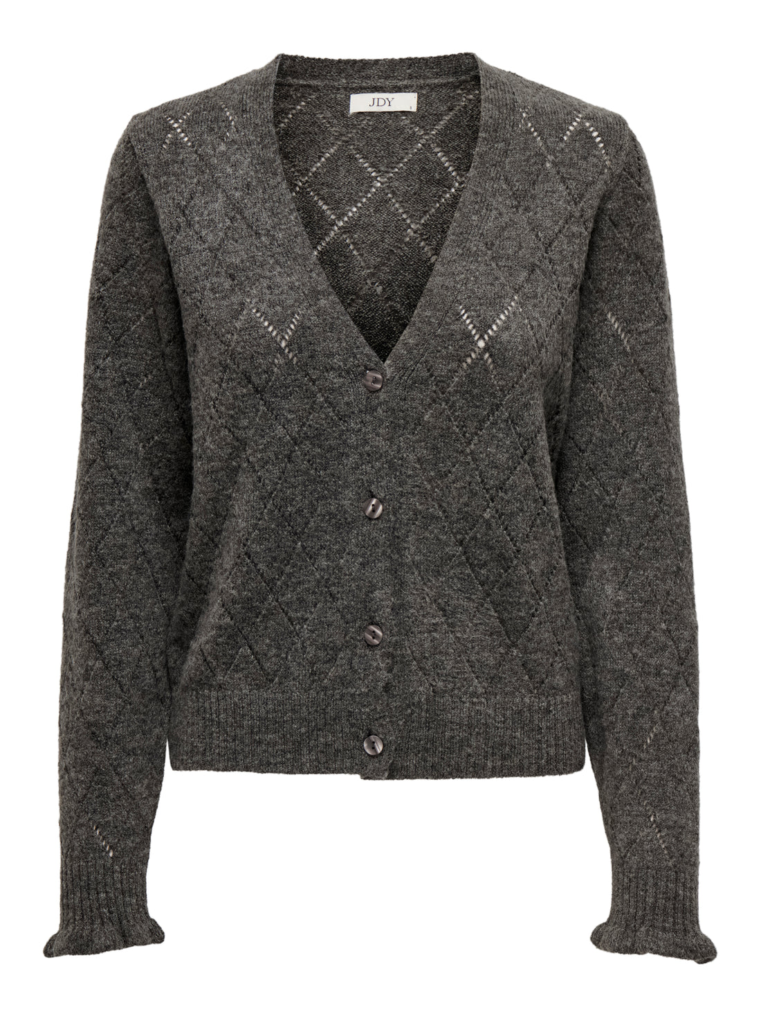 JDYLETTY L/S V-NECK STRUC CARDI KNT NOOS