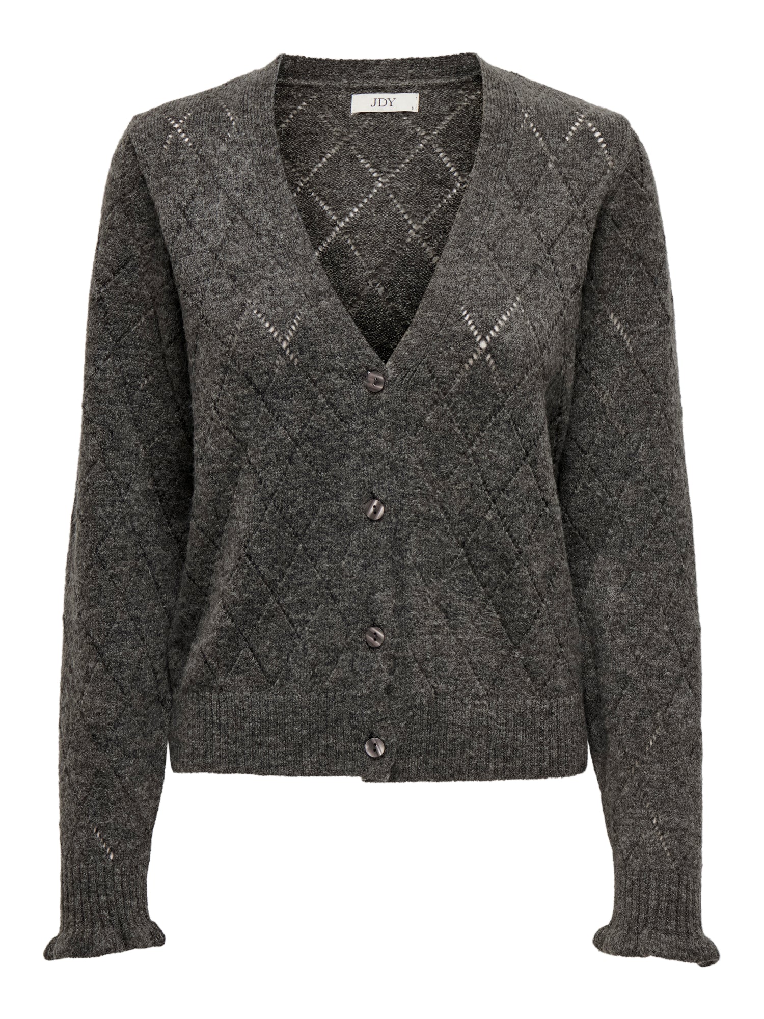 JDYLETTY L/S V-NECK STRUC CARDI KNT NOOS