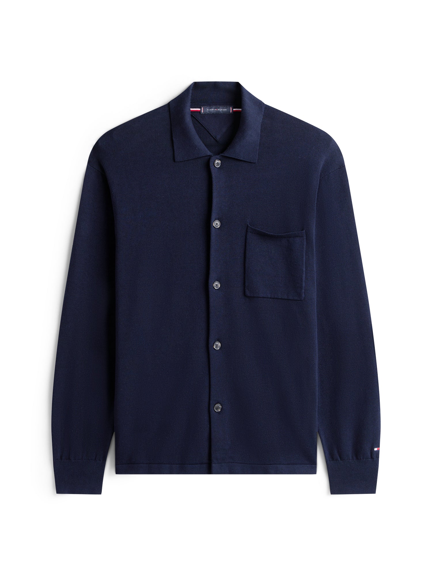 ESSENTIAL COTTON LS OVER SHIRT