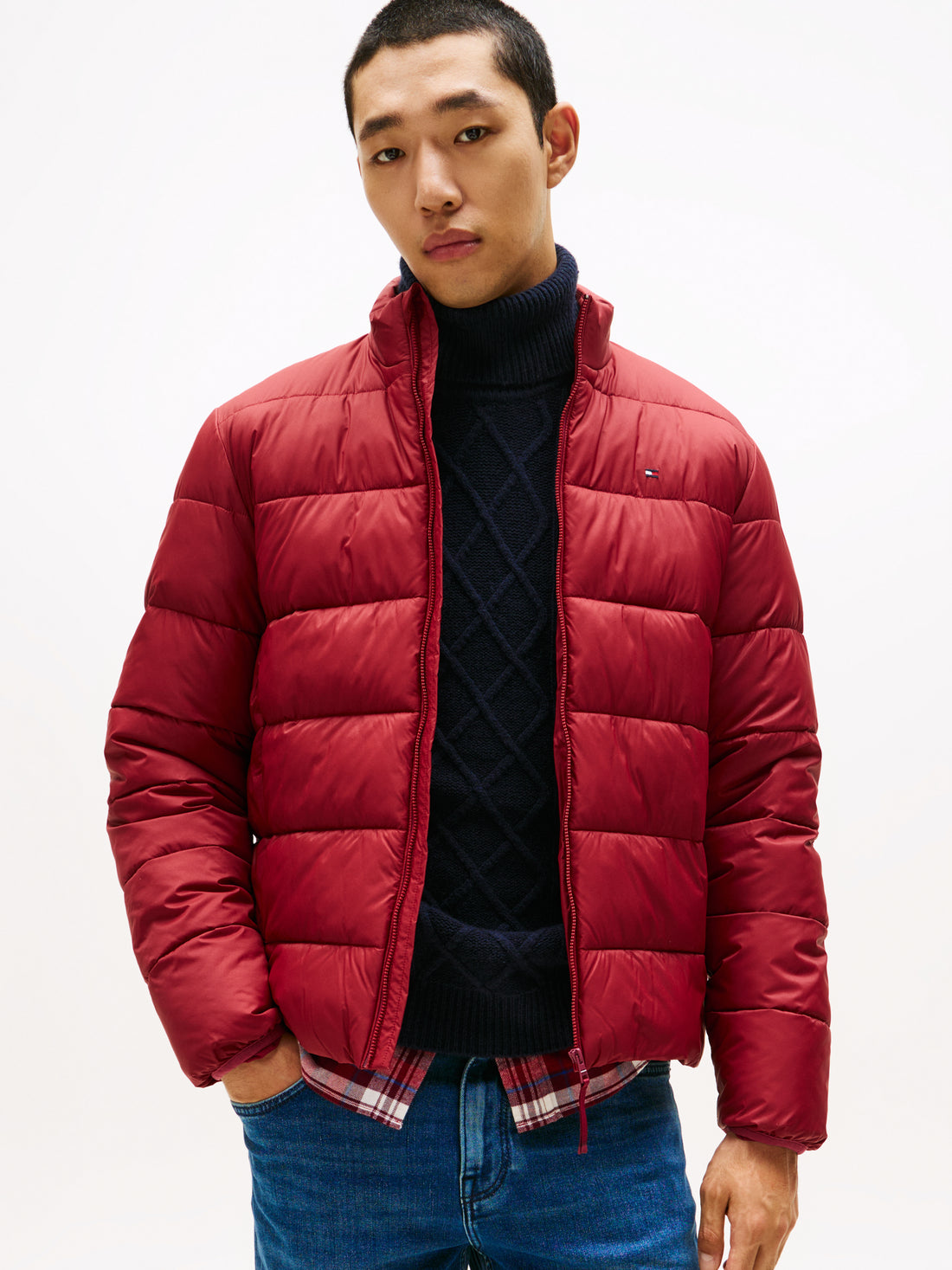MID WEIGHT STAND COLLAR JKT